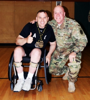 Colonel Danny Dudek and Colonel David Oeschger