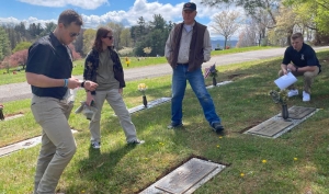 Grave marking for veterans