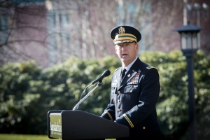 COL Clayton Speaking at ASU Veteran's Day