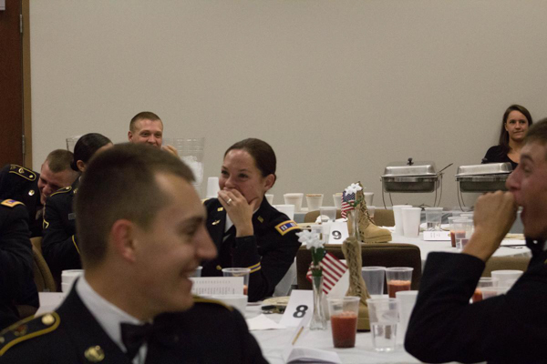 Cadets at the Dining In event