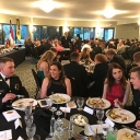 cadets enjoying the evening at meadow brook inn